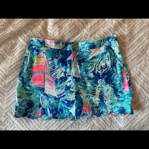 Lilly Pulitzer Scalloped Skirt